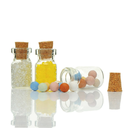 Small Glass Jars Jewelry