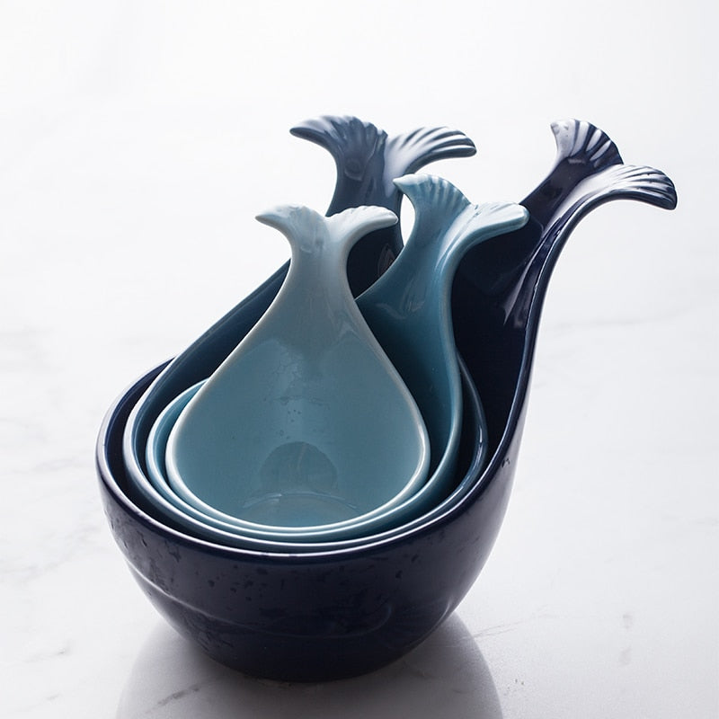 ceramics whale bowl dish